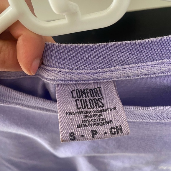 Comfort colors lavender nature backs long sleeve tee - Picture 3 of 3